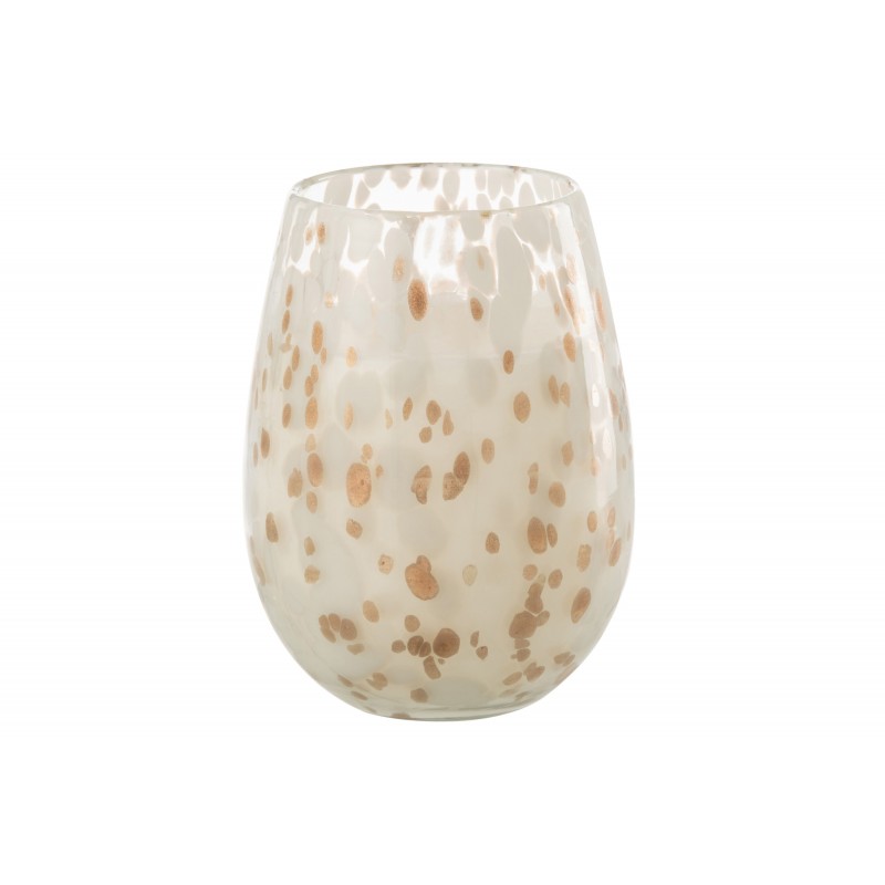 Bougie senteur en verre mix 20x20x32,5cm