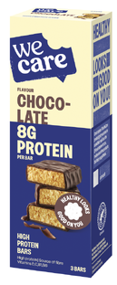 WeCare Chocolate High Protein Bars 81GR