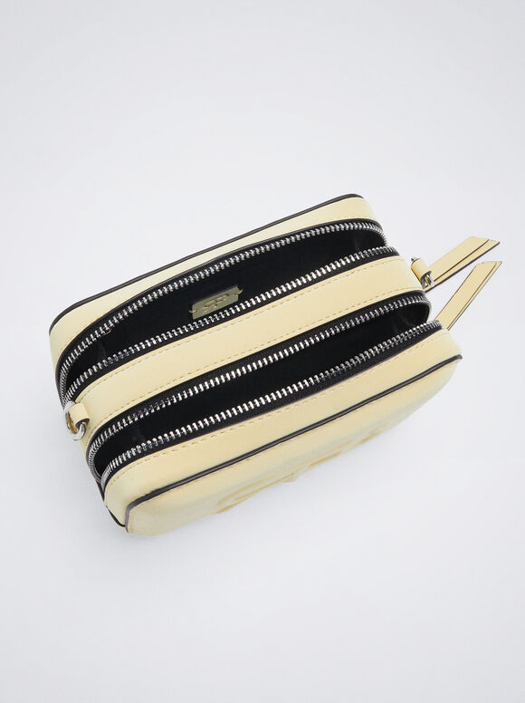 Bolsa transversal para uso diário - Amarela