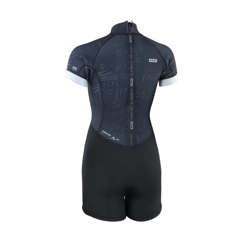 Shorty neoprene femme ion amaze 2.5 ss backzip noir