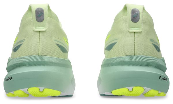 Chaussures Running Asics Gel-Kayano 31 Vert/Jaune Femme