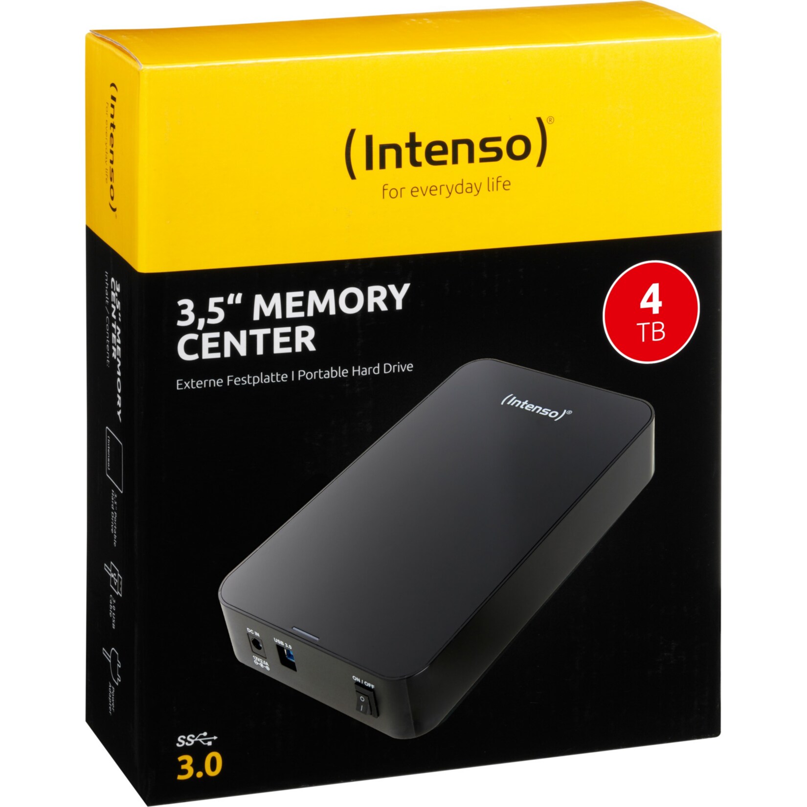 Intenso Festplatte Memory Center 4 TB