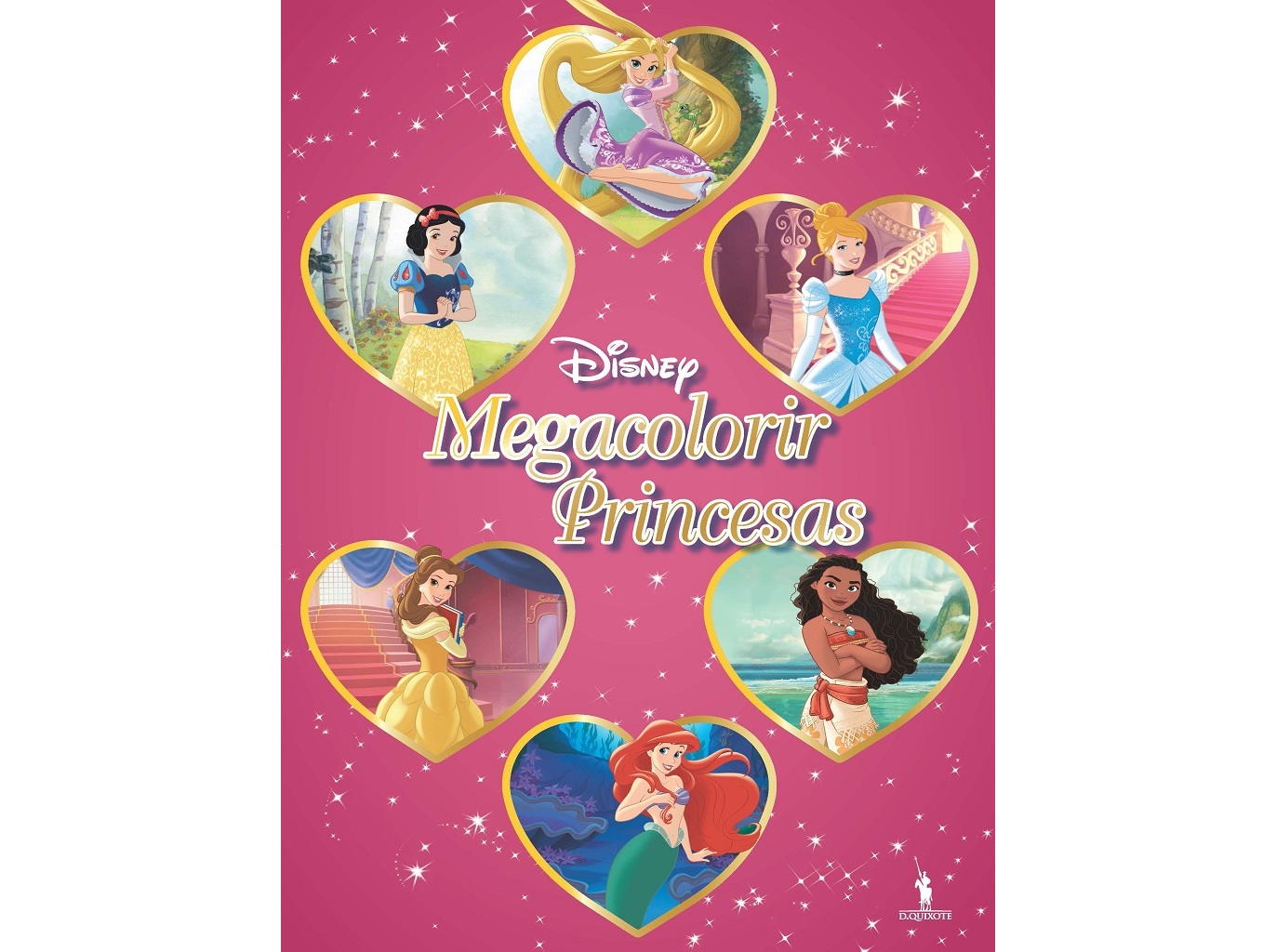 LIVRO MEGACOLORIR DISNEY PRINCESAS