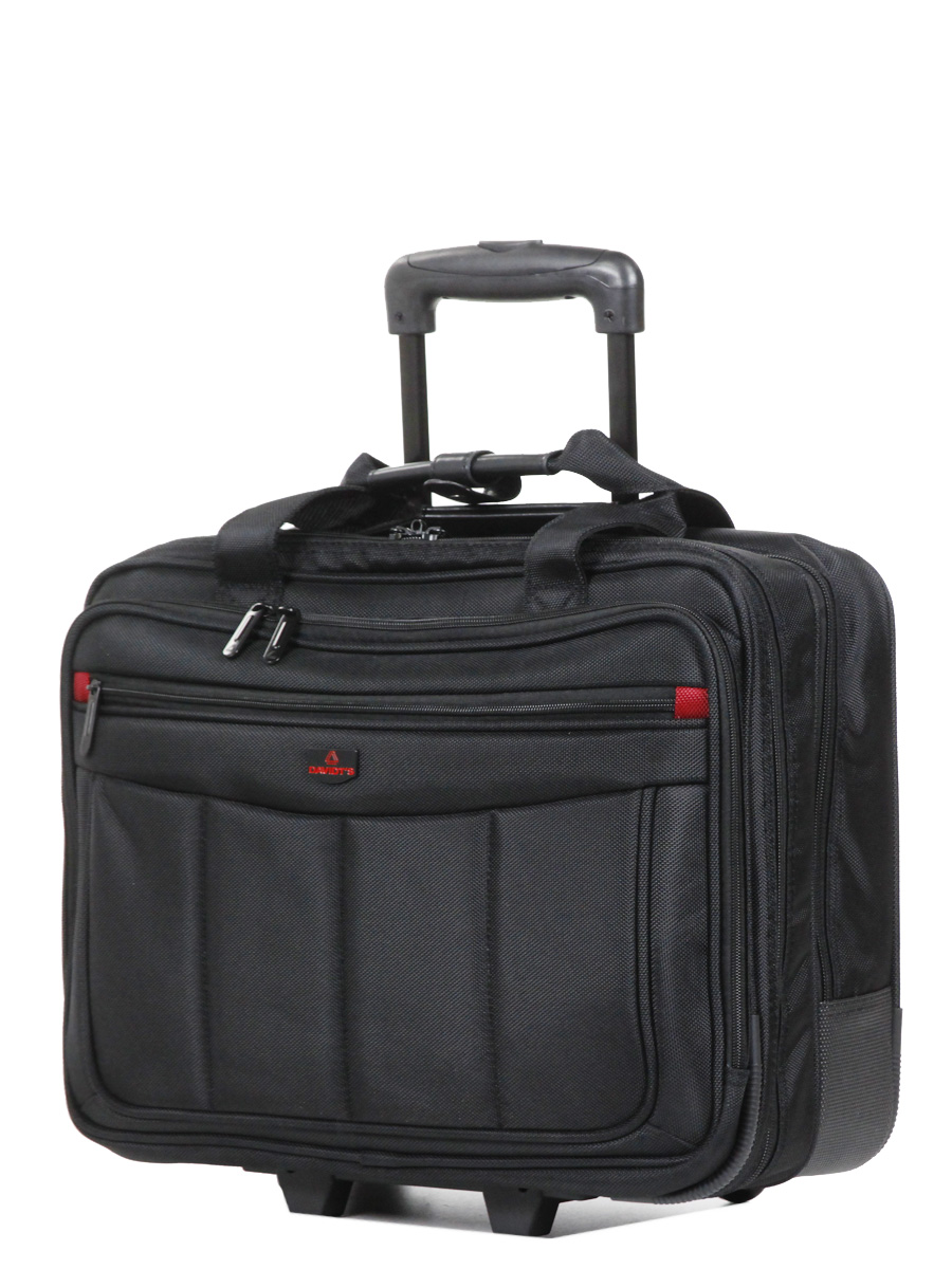 Pilot case Davidt's Monte-Carlo 15.4 pouces - 3 compartiments