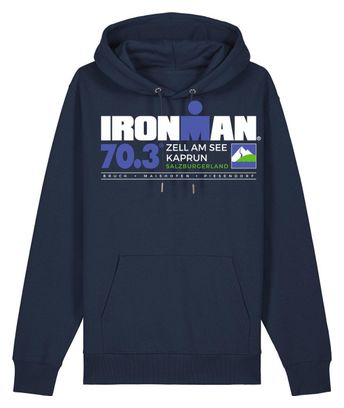 Sweat à Capuche Ironman 70.3 Zell Am See Bleu Marine