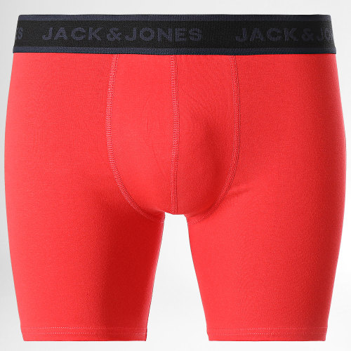 Lot De 5 Boxers Joey Rouge Orange Vert