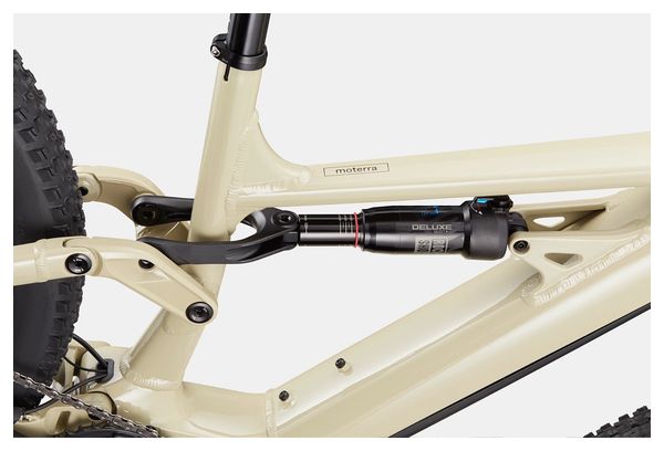 VTT Électrique Tout-Suspendu Cannondale Moterra Neo S2 Shimano Deore 12V 630 Wh 29'' Beige