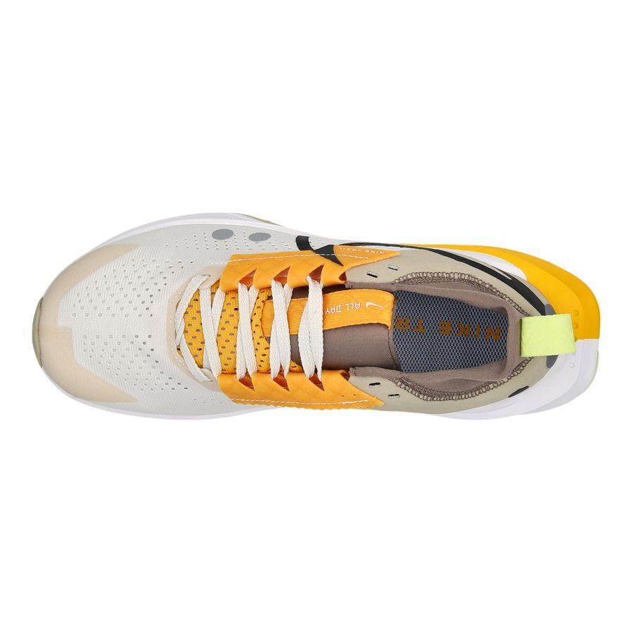 Nike Chaussures de Running ZoomX Zegama Trail 2 - Blanc/Noir/Kaki/Marron/Orange Femme