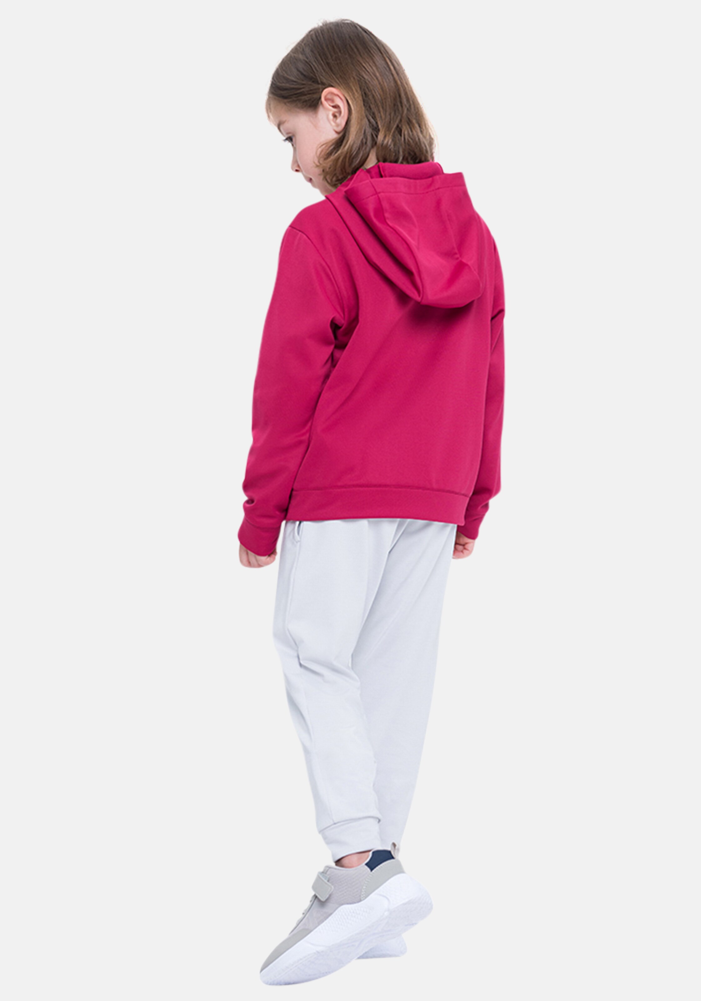 WeAct-Kinderkollektion Mid Layer Hoodie in sangria
