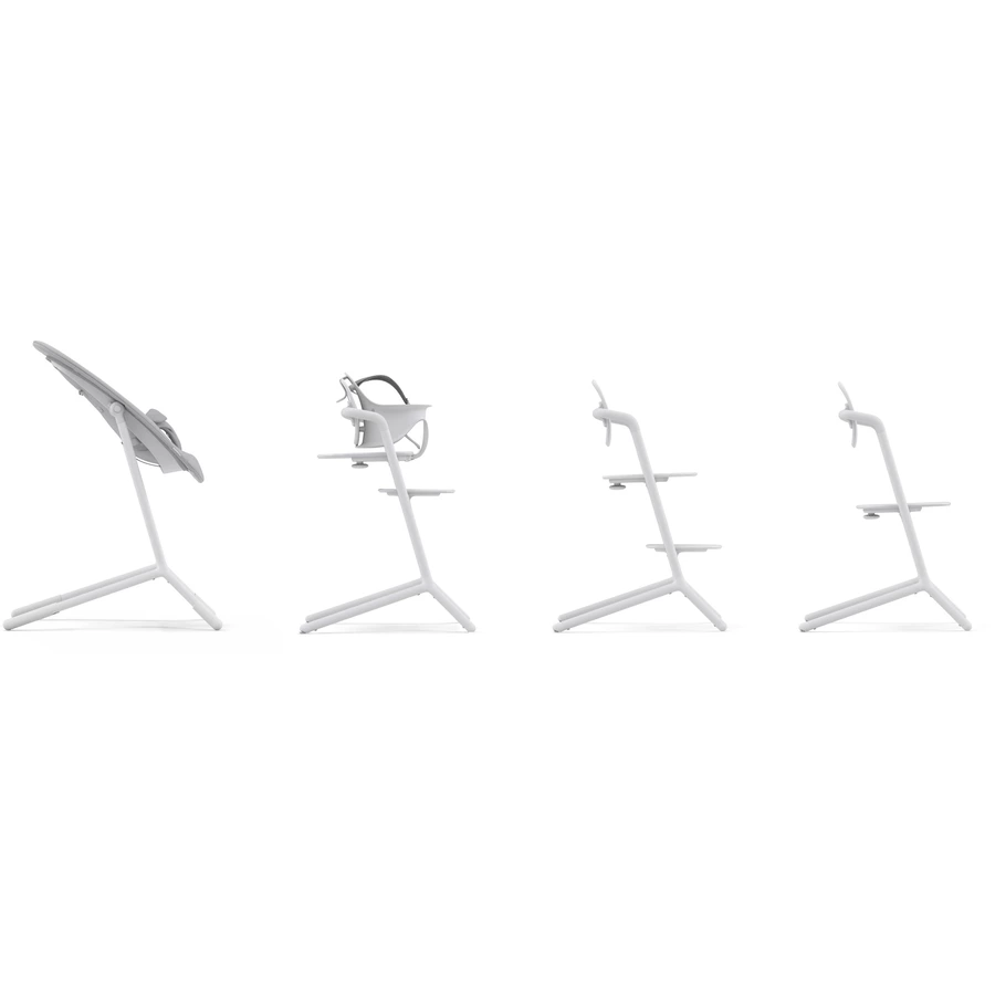 cybex GOLD Hochstuhl Lemo 4 in 1 Set All White