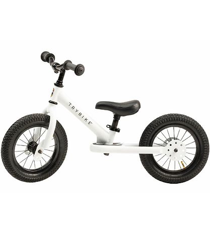 TryBike L?becykel - Steel - Hvid