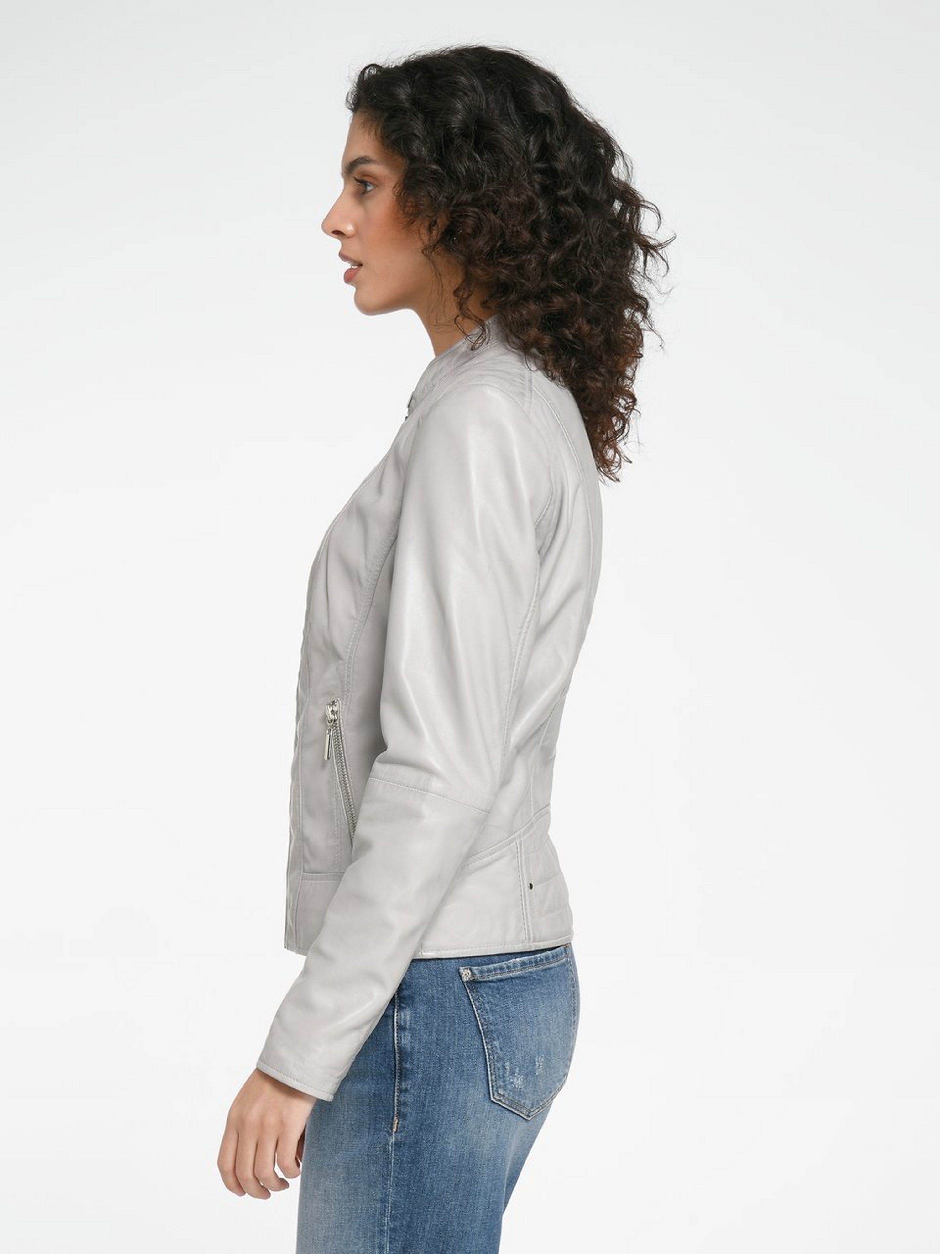Lederjacke