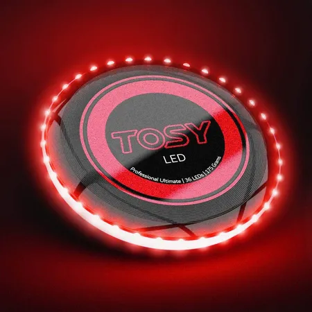 Tosy Frisbee LED rot