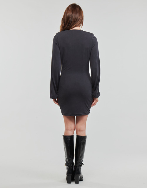 Guess - LS BOAT NK CECILIA DRESS - Noir