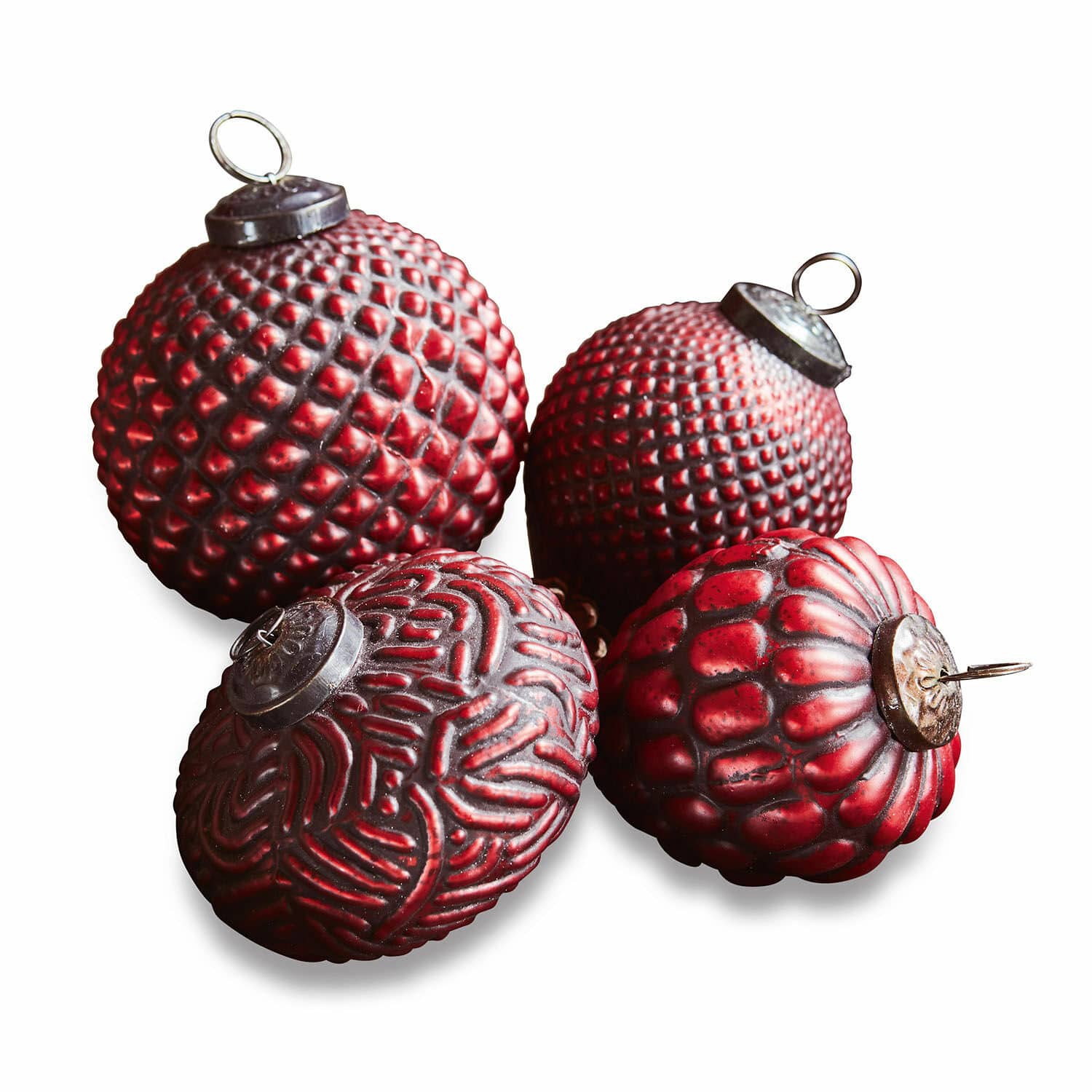 Weihnachtsschmuck 4er Set Meyen rot