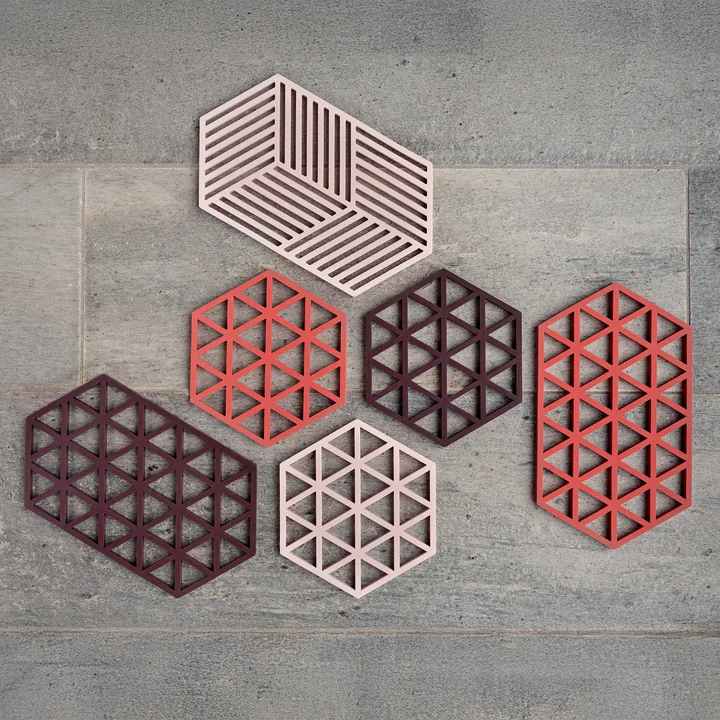 Zone Denmark - Hexagon Untersetzer, sky