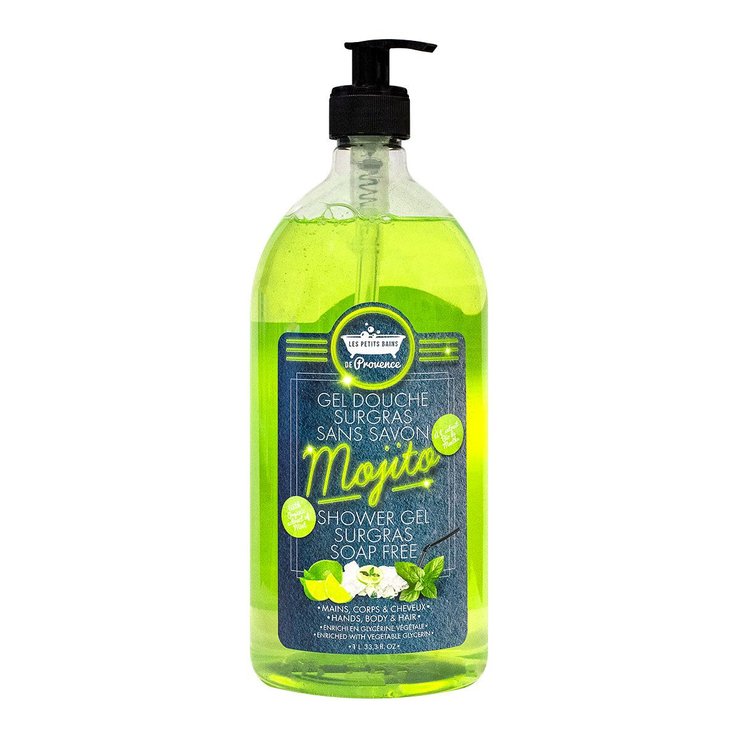 Gel douche surgras sans savon Mojito 1 litre