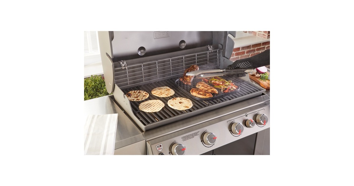 WeberGrill- & Bakplaat grillplaat  (Zwart)