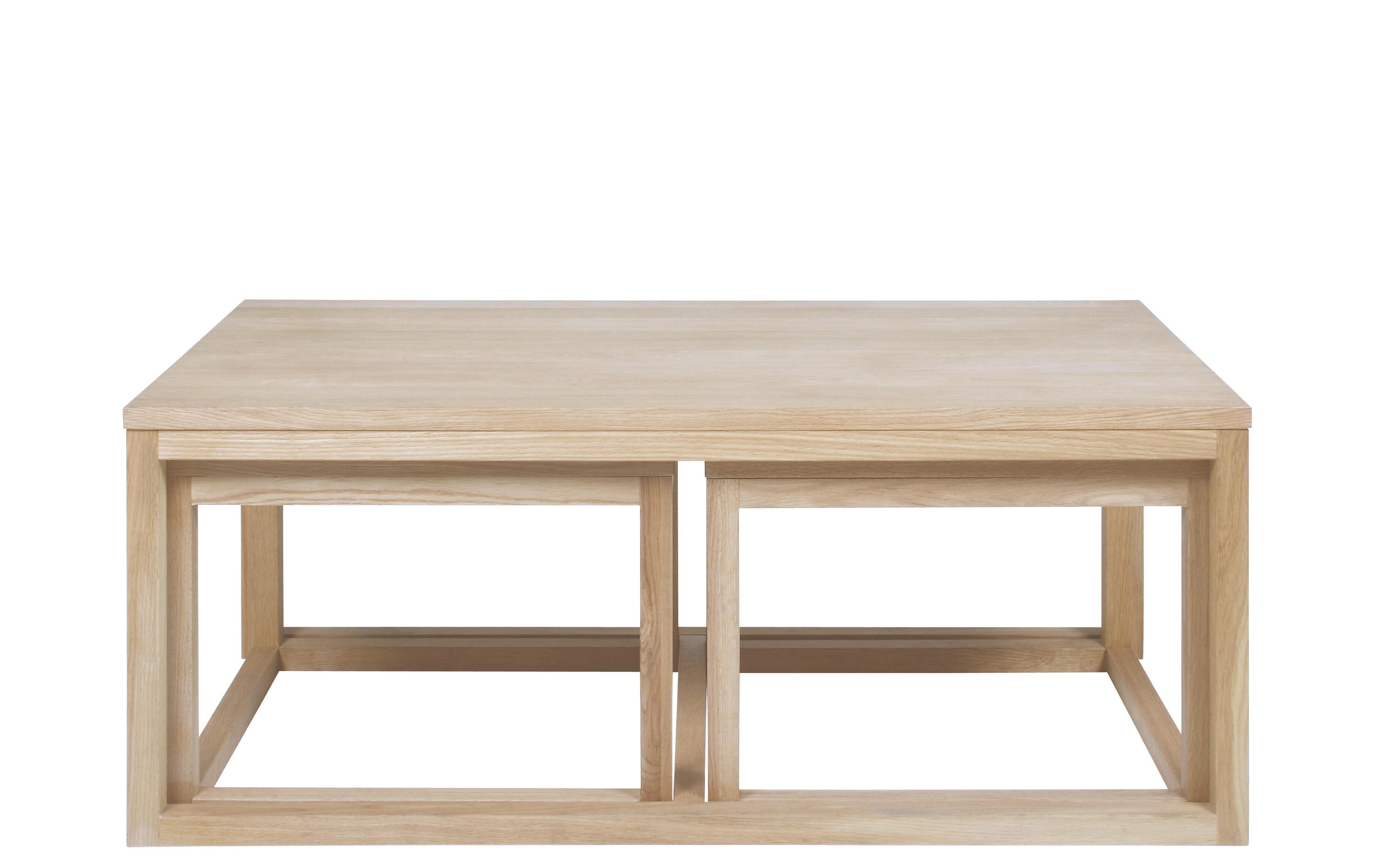 Couchtisch Cornus 3-er Set, Nature<br>Sofatisch-Set