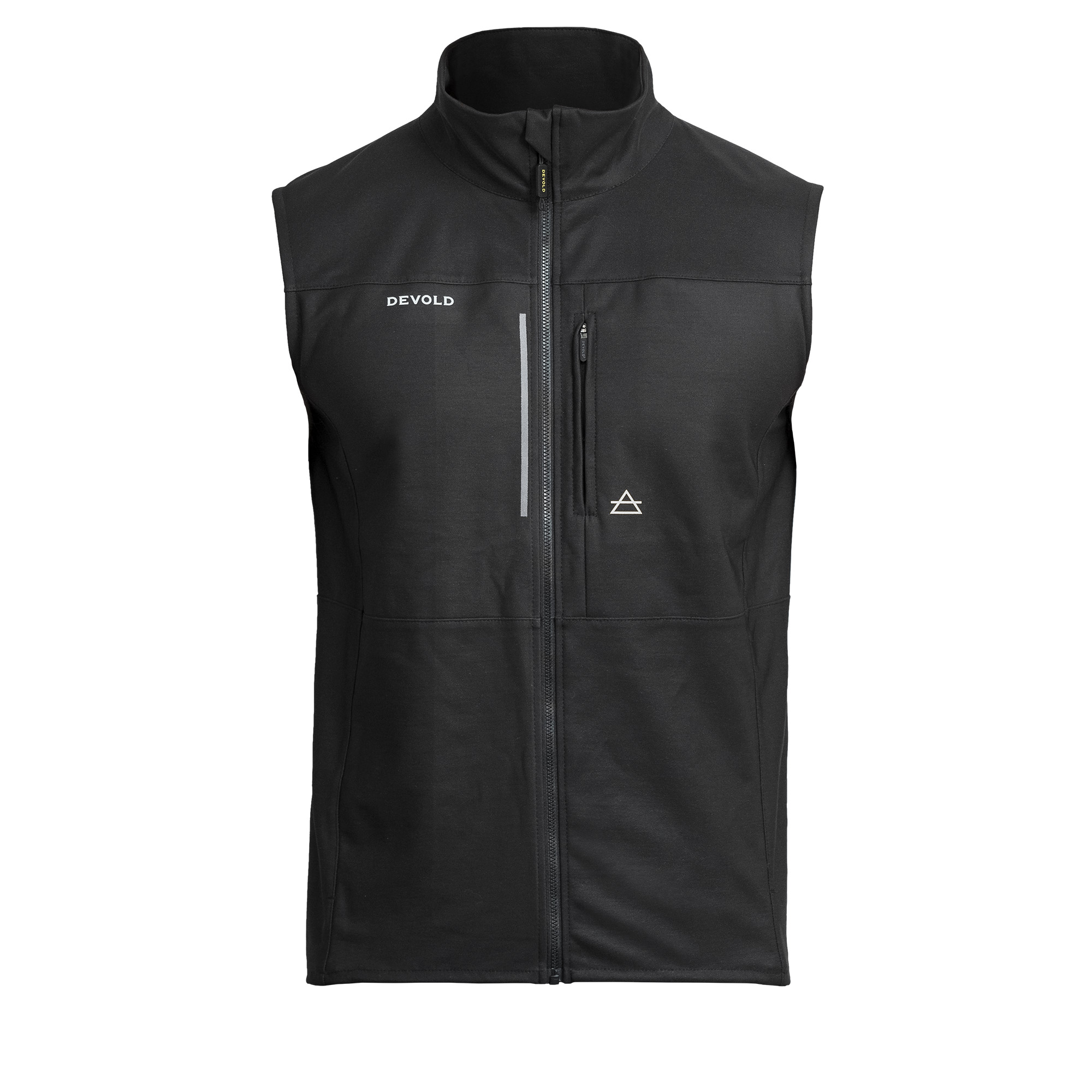 Running Merino Vest Herre Caviar