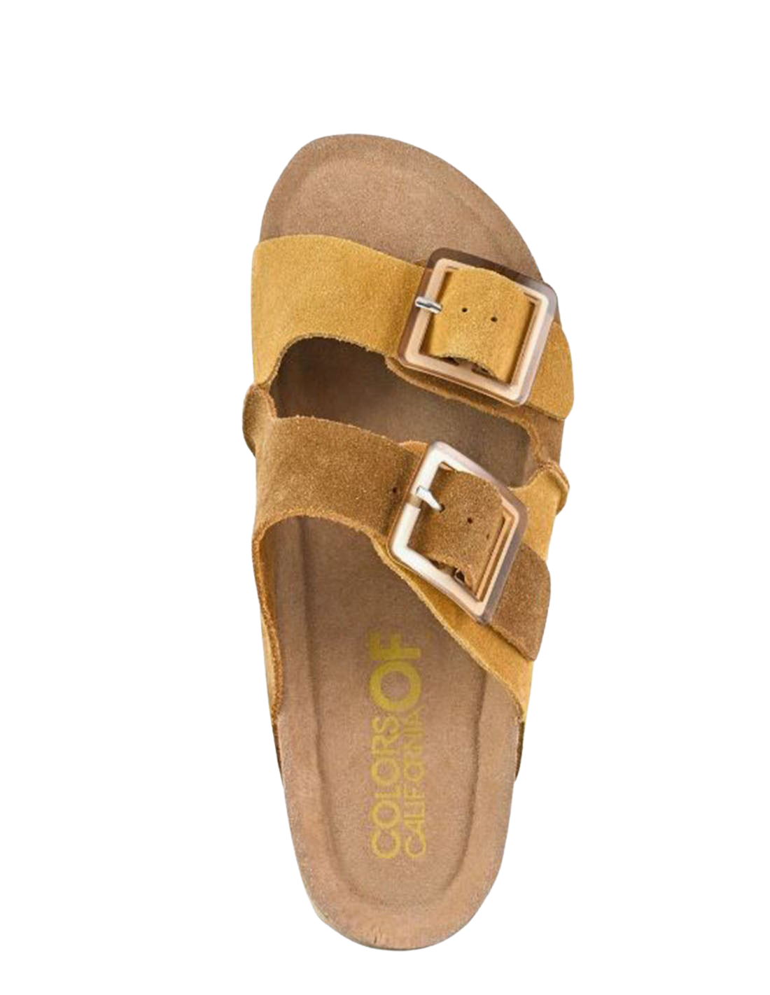 colors of california Mules femme bicolor sandal