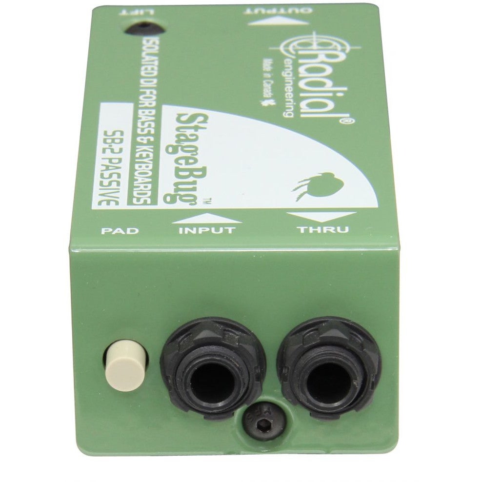 Radial STAGEBUG SB-2 passieve DI box voor basgitaar en keyboard
