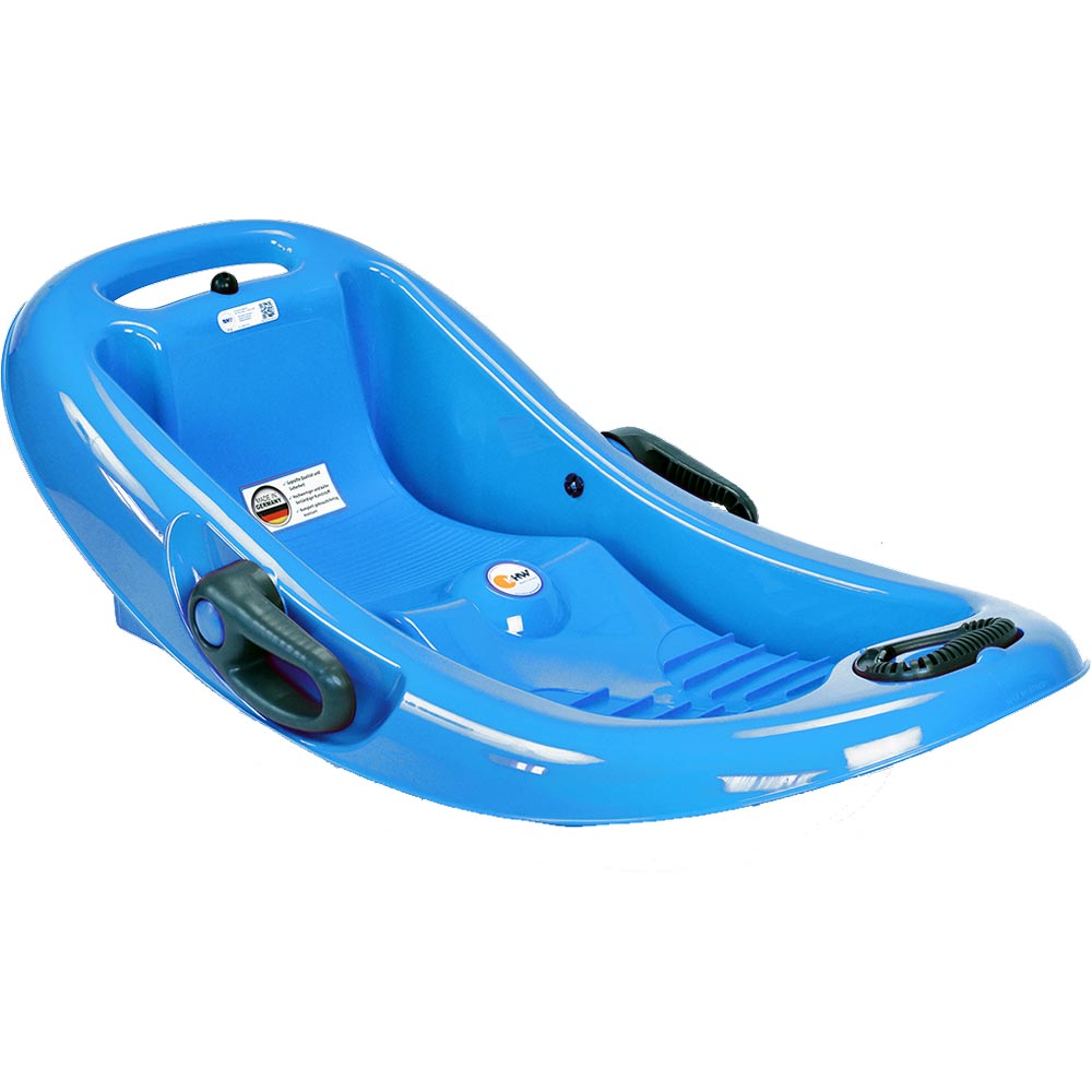 KHW Snow Flipper Deluxe Schlitten iceblue