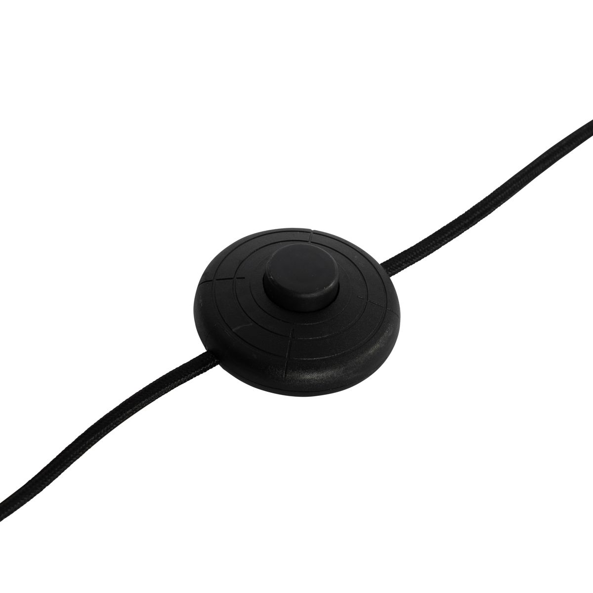 Industriële vloerlamp zwart met gouden binnenkant 60 cm - Magnax