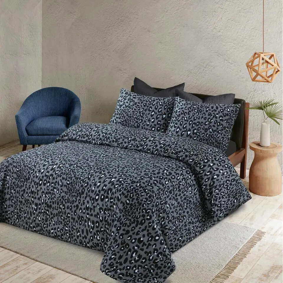 Day Dream Dekbedovertrek Panter - 240x200/220 cm - Grijs