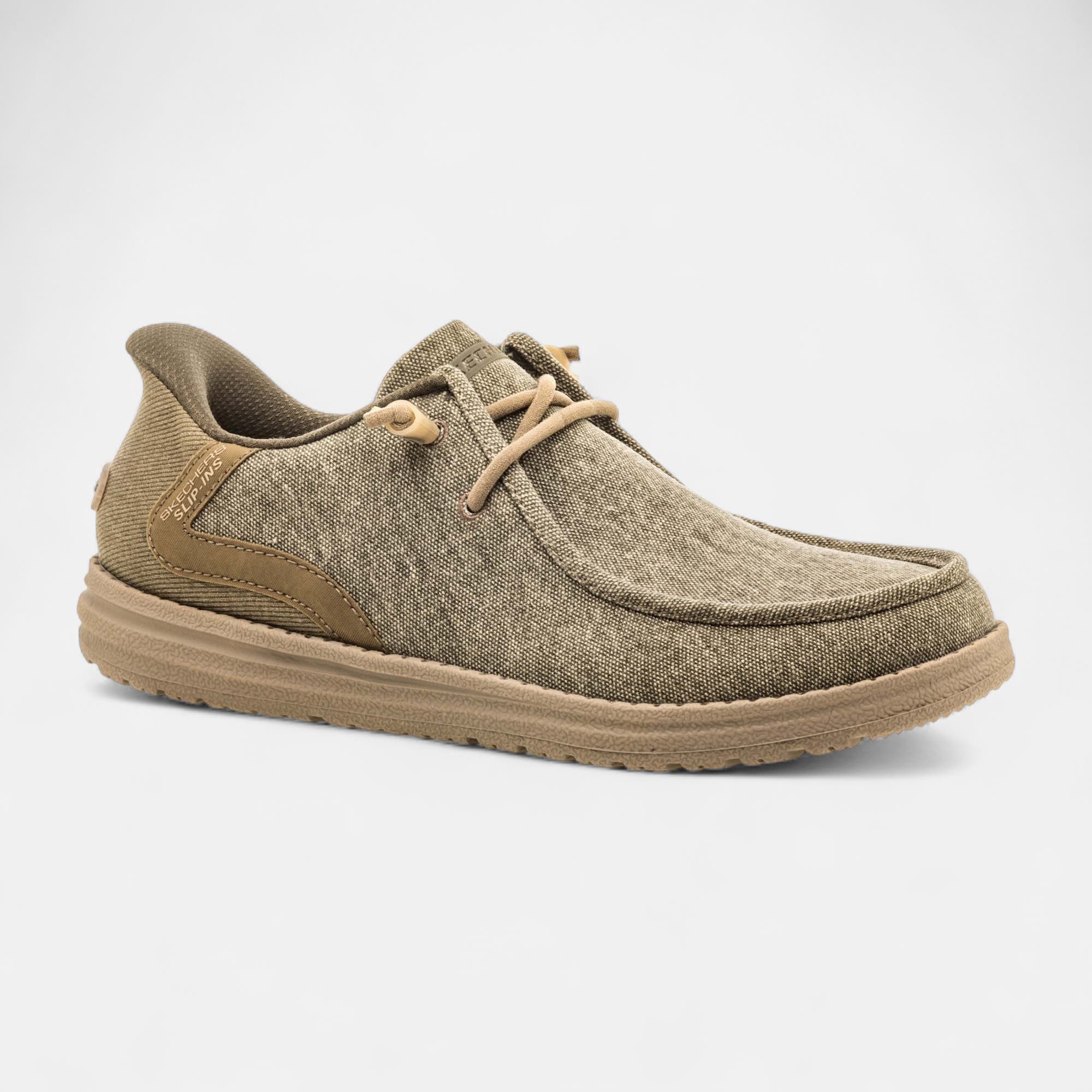 Chaussures en toile Homme kaki