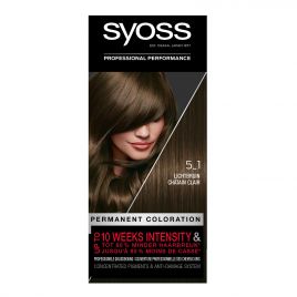Syoss Coloratie 5-1 lichtbruin haarkleuring
