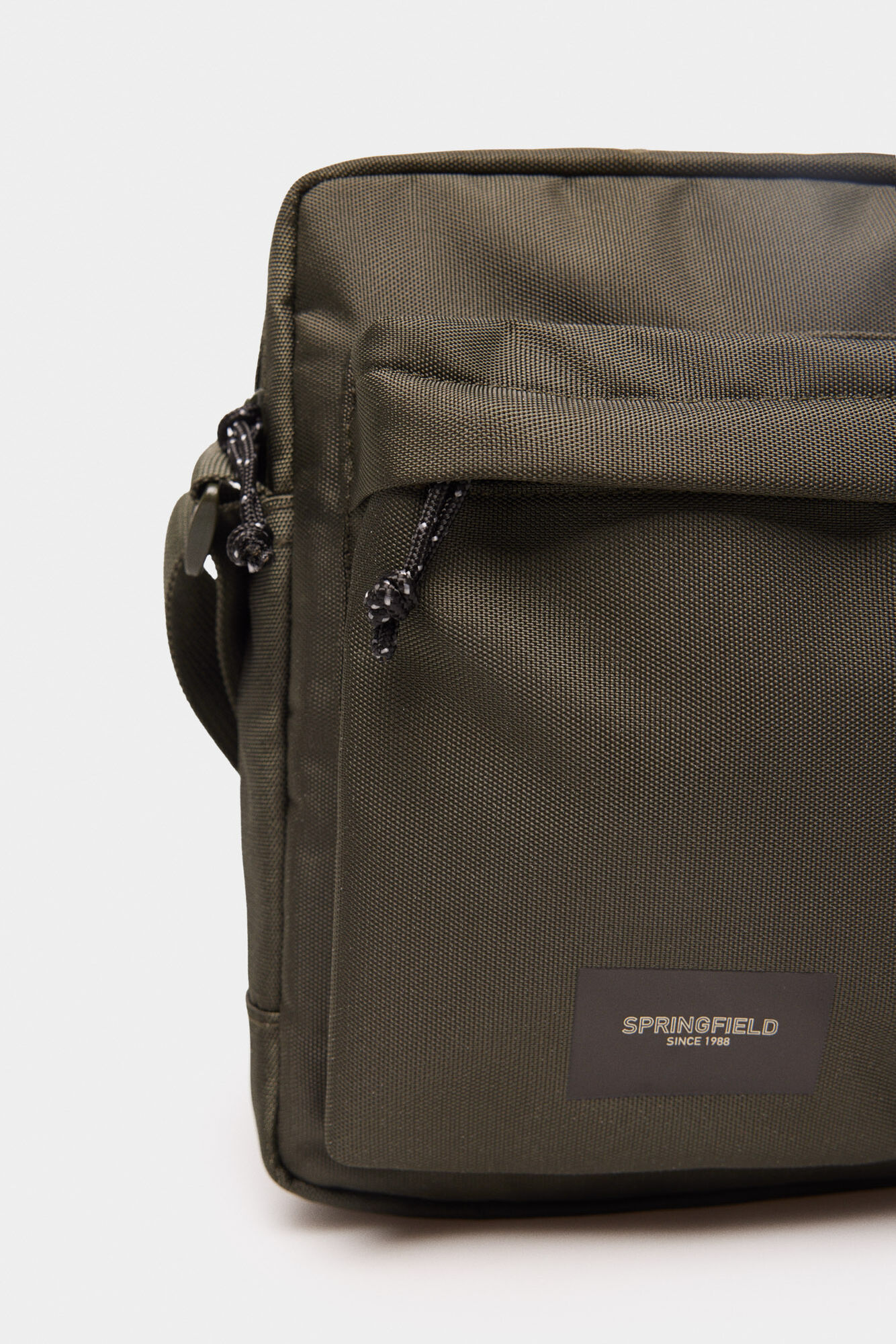 Bolsa transversal verde média