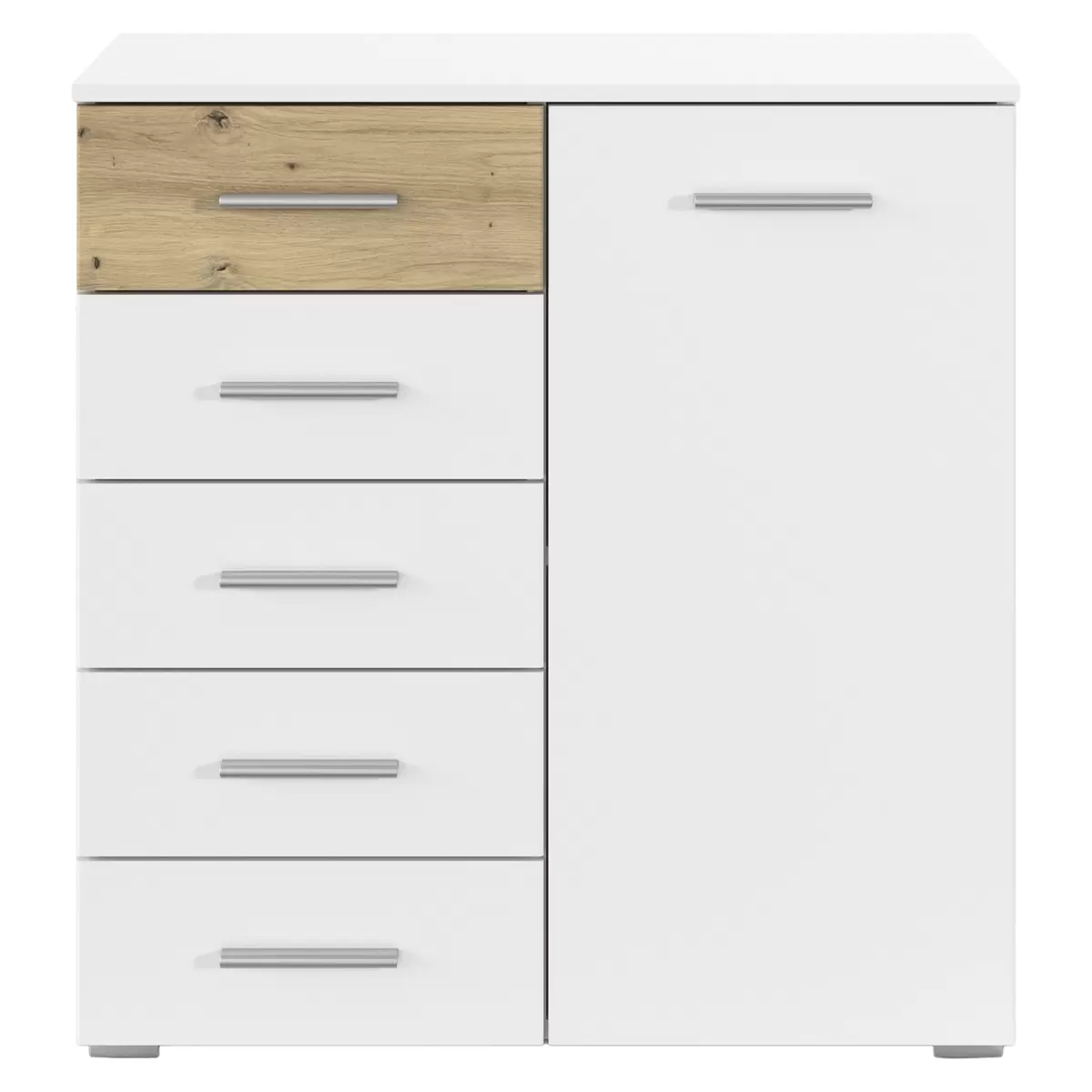 Kommode Foster       Best Price Artisan Eiche,weiss
