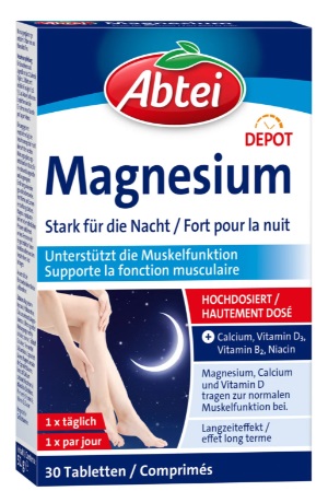 ABTEI Magnesium Stark für die Nacht Tabl Blist 30 Stk