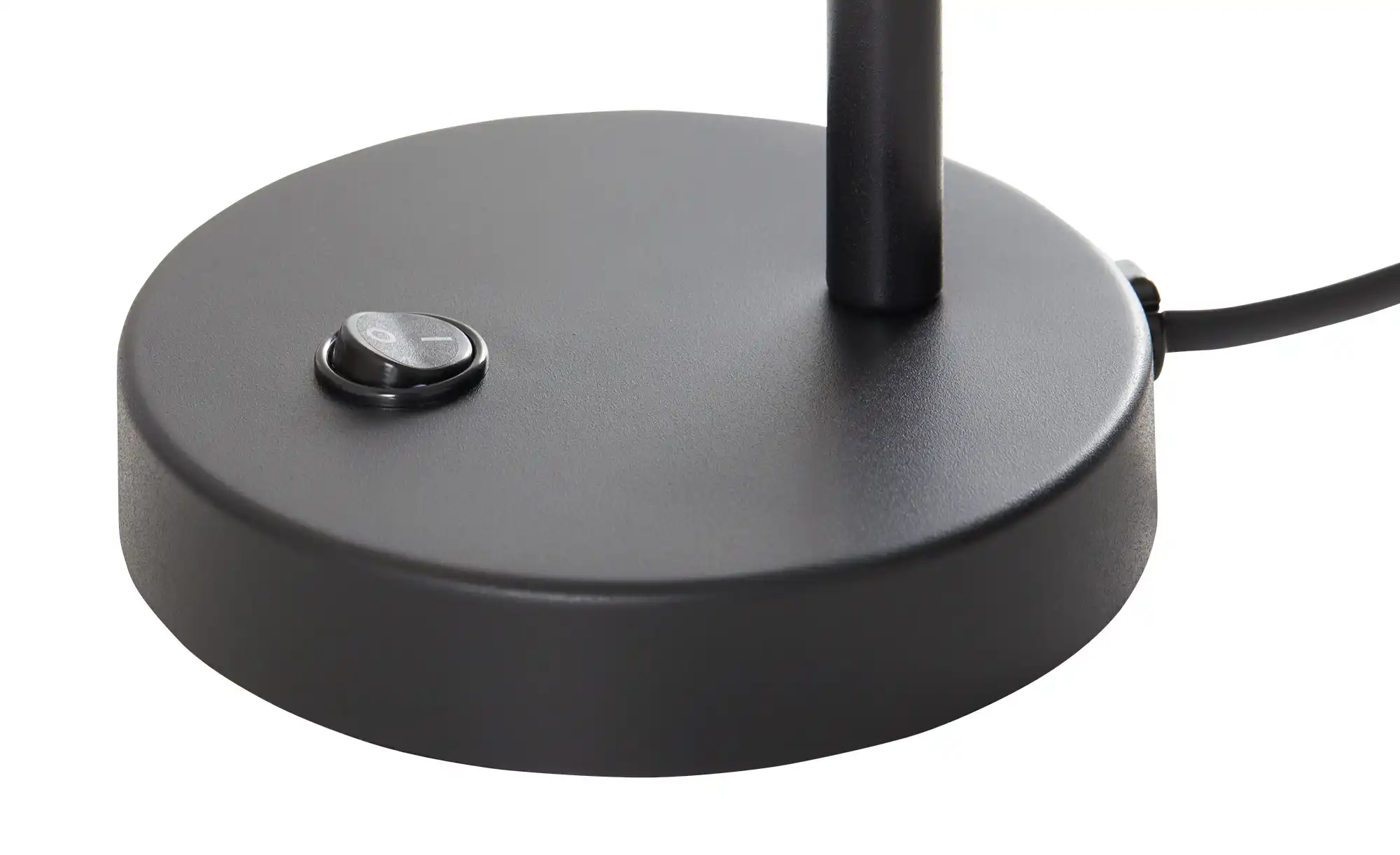 KHG LED-Tischleuchte, schwarz mit flexiblen Arm
