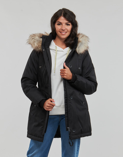 Only - ONLIRIS FUR WINTER PARKA CC 2023 OTW Negro