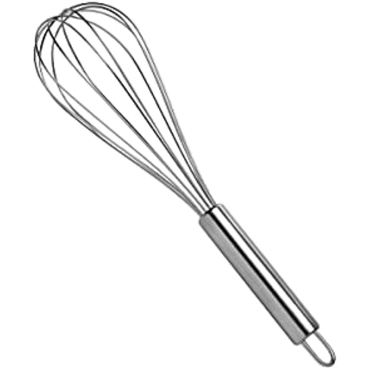 Mimo Style Batedor de Ovos e Massas Fouet, Inteiramente em A&ccedil;o Inoxid&aacute;vel, Excelente Durabilidade e Belo Design, &Uacute;til Para Diversas Receitas Como Massas de Bolo, Tortas, P&atilde;es, Cremes, Claras em Neve