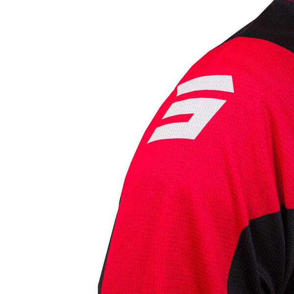 Dafy Moto - Maillot Shot Noir / Rouge