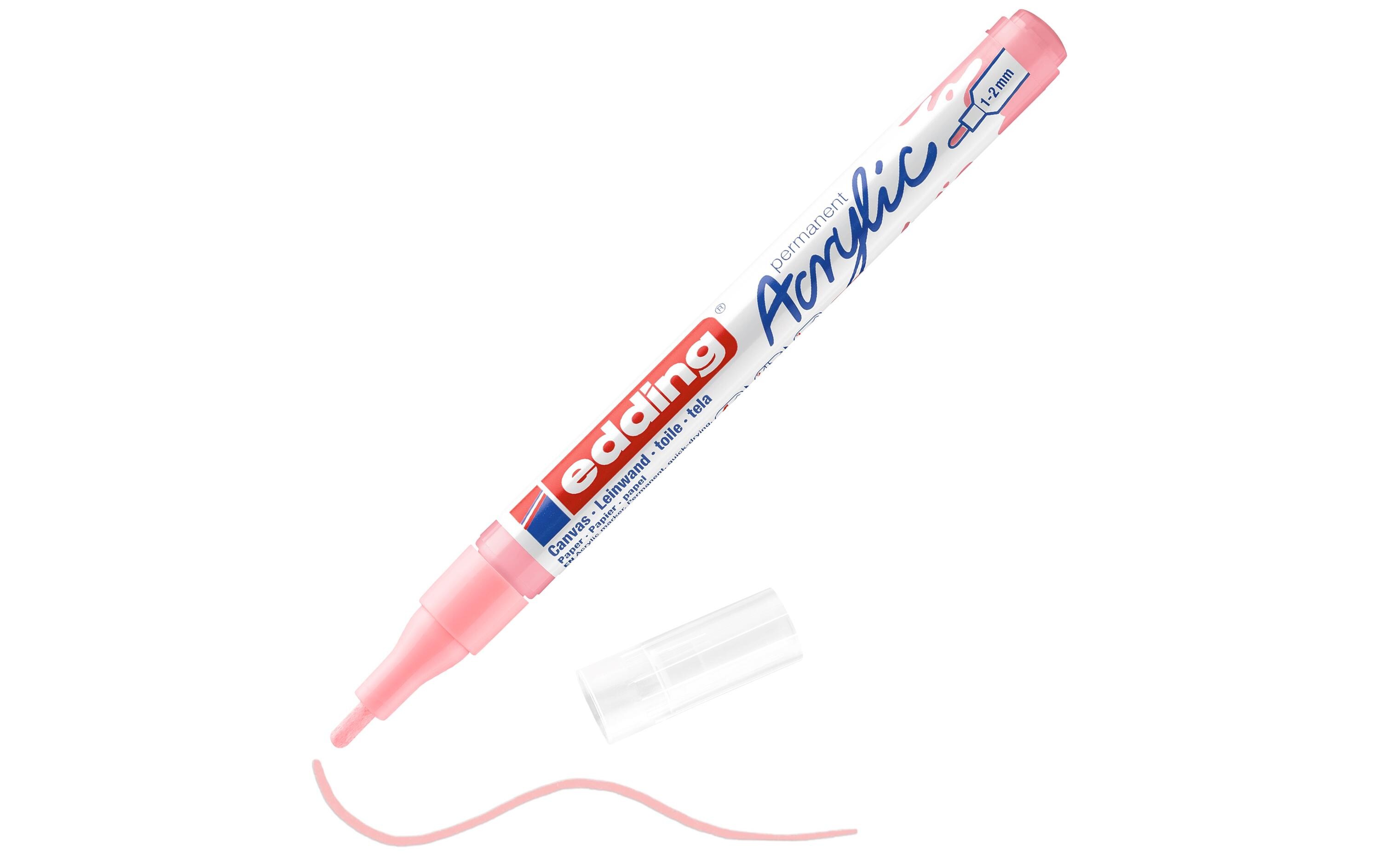 Acrylmarker 5300 Fein, HellrosaSchnelltrocknende Acrylstifte