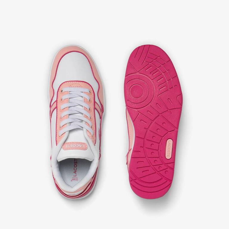 Sneakers T-Clip enfant avec semelle contrastée Sneakers - Blanc - Lacoste - Enfant