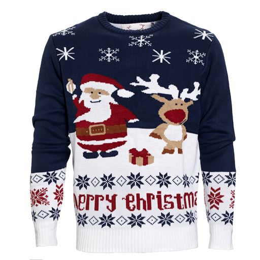 Jule-Sweaters Ultimative Julesweater, Navy, 80 cm