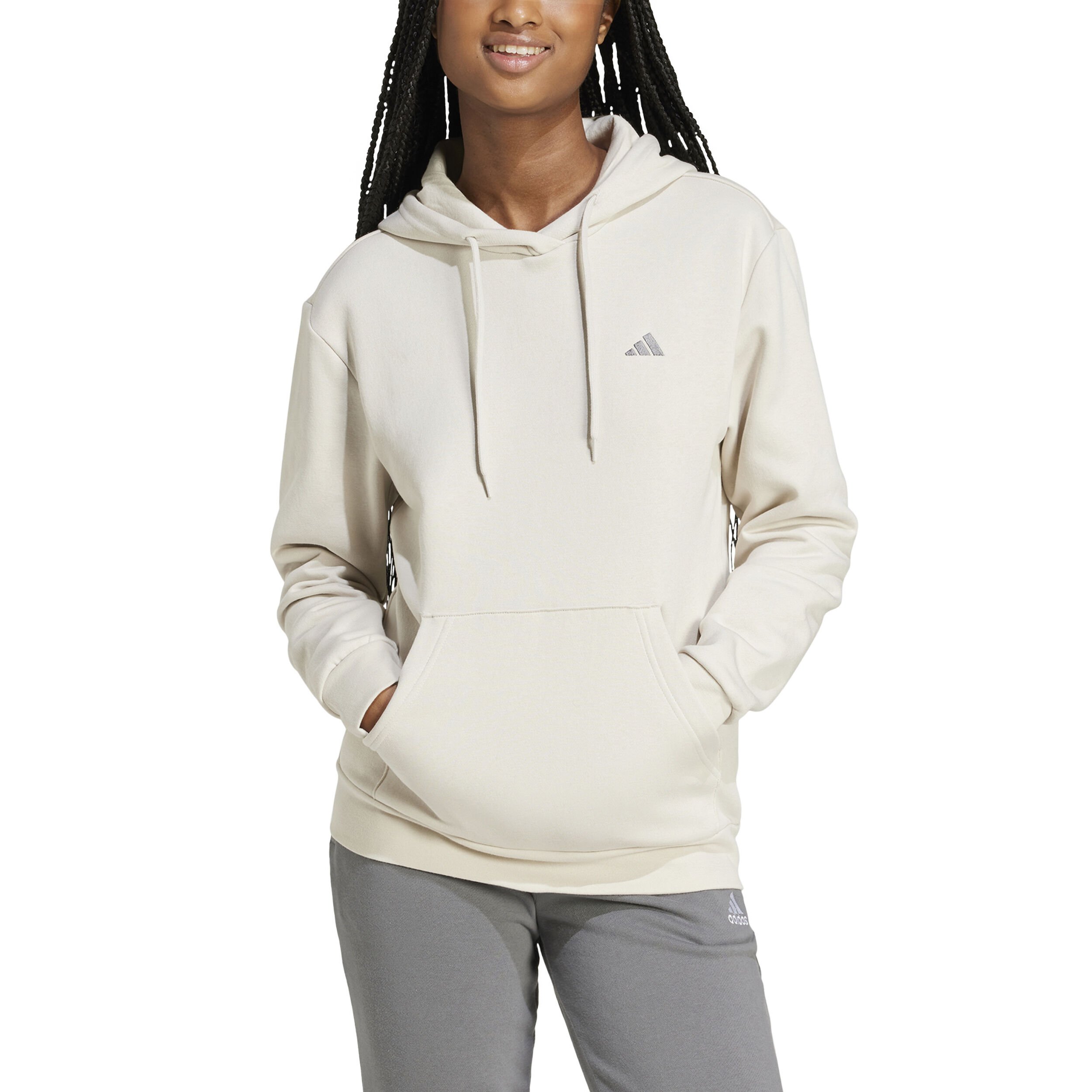 adidas Feel Cozy Sweat À Capuche Femmes - Crème