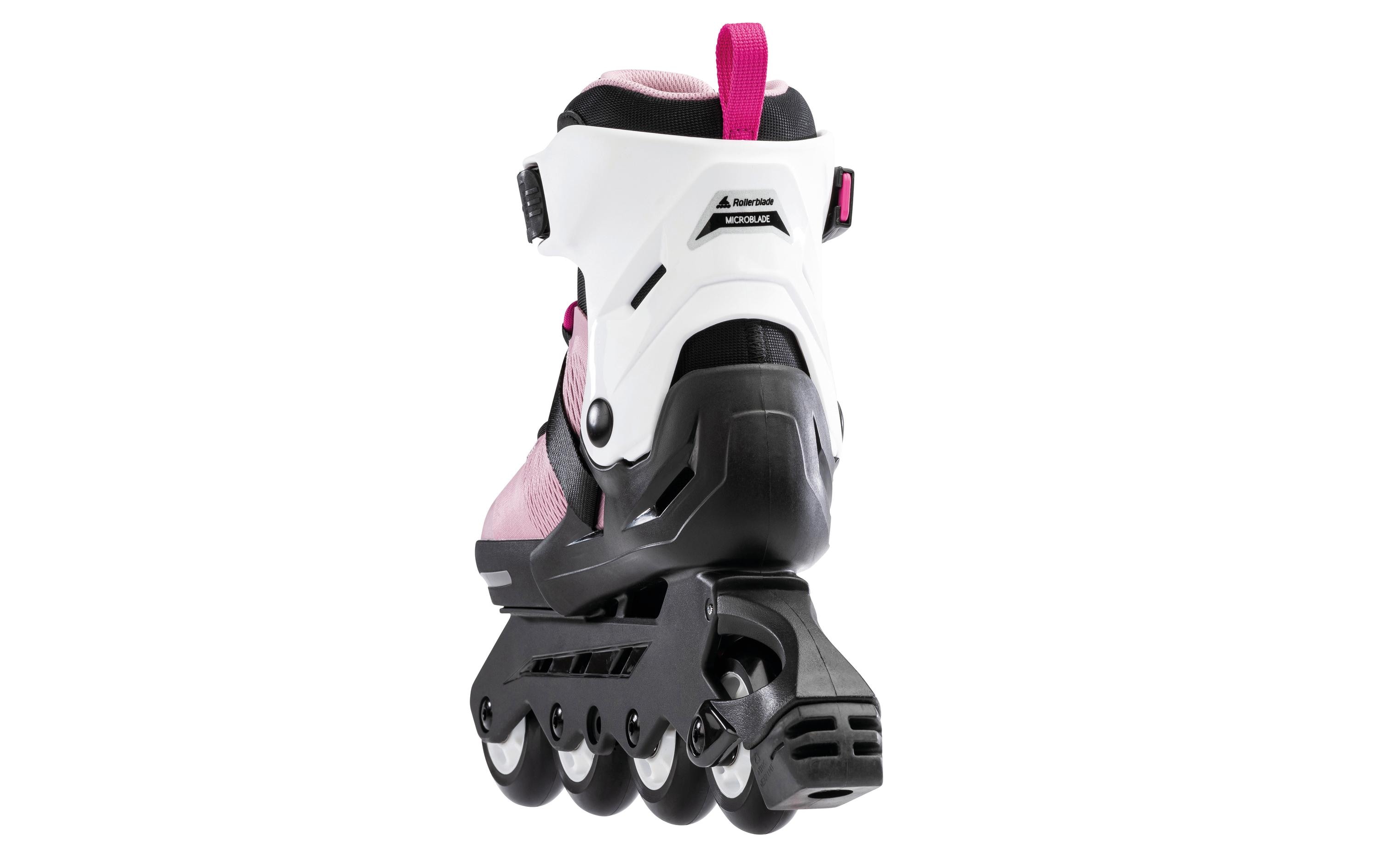Inline-Skates Microblade 230 Pink/WhiteVerstellbare Inline-Skates für Kinder