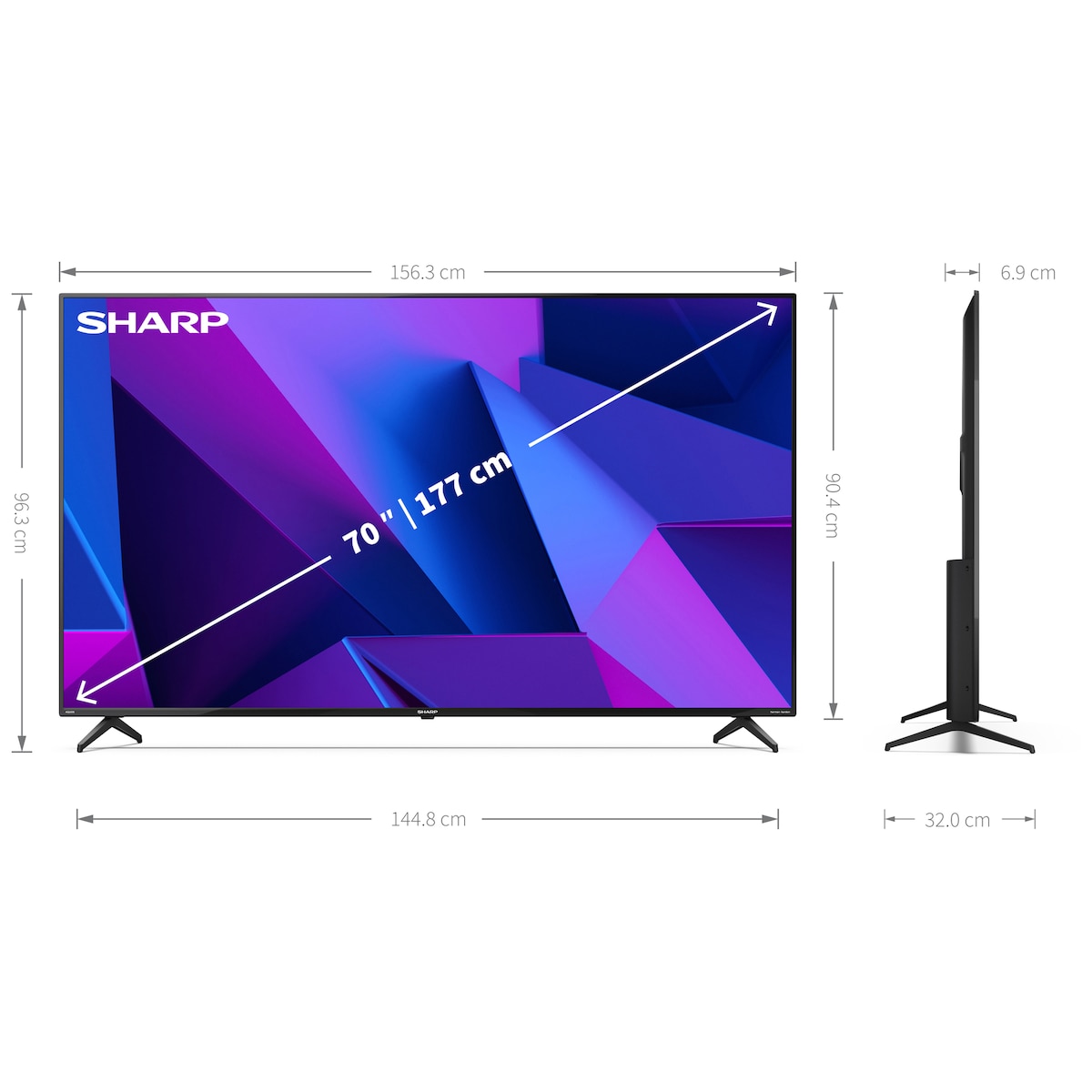 Sharp 70” FN7EA 4K LED TV (2022)