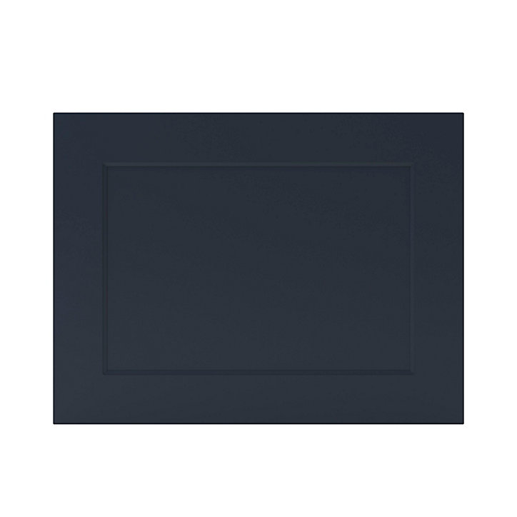Porte de colonne de cuisine Artemisia bleu mat L. 60 cm x H. 45 cm GoodHome