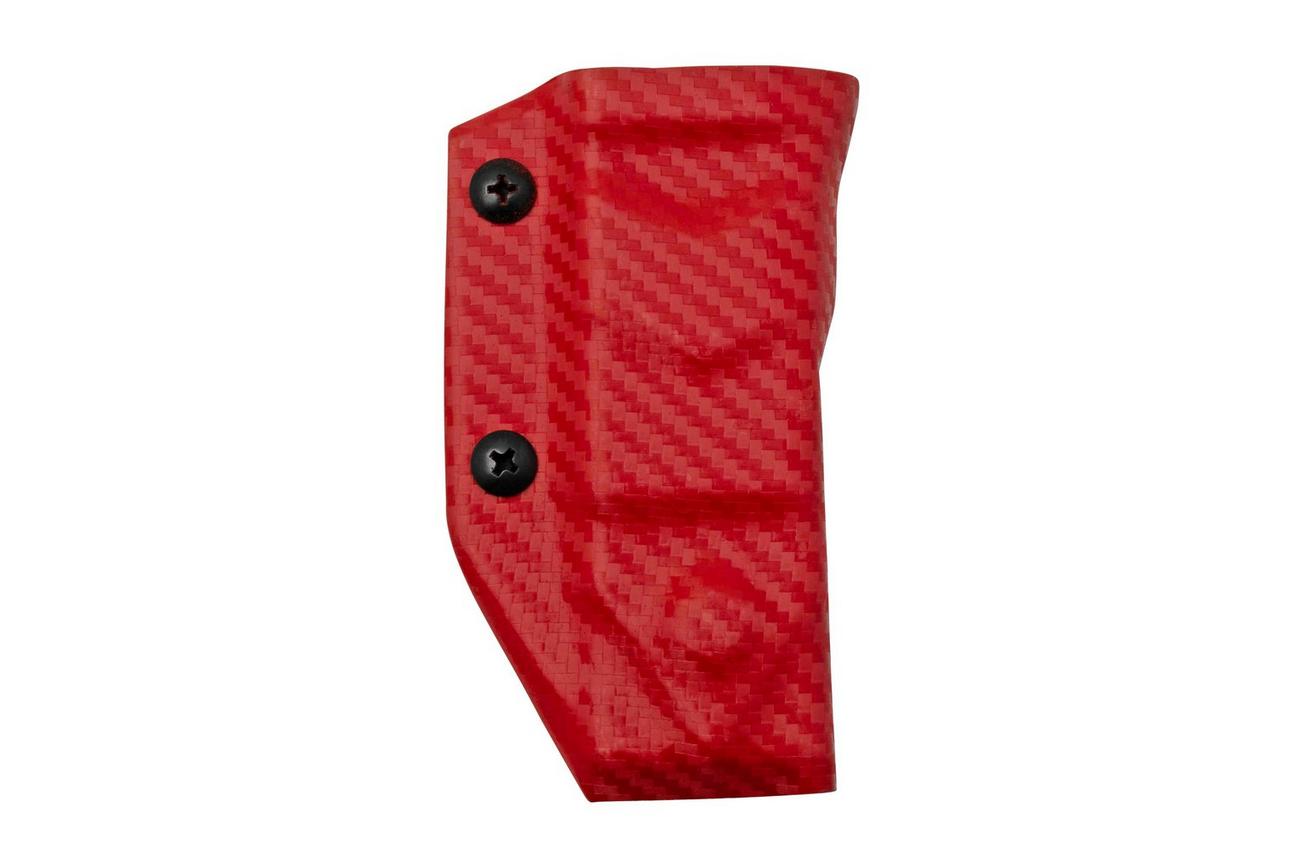 Clip And Carry Kydex Sheath Gerber MP600, Carbon Fiber Red GMP600-CF-RED riemholster