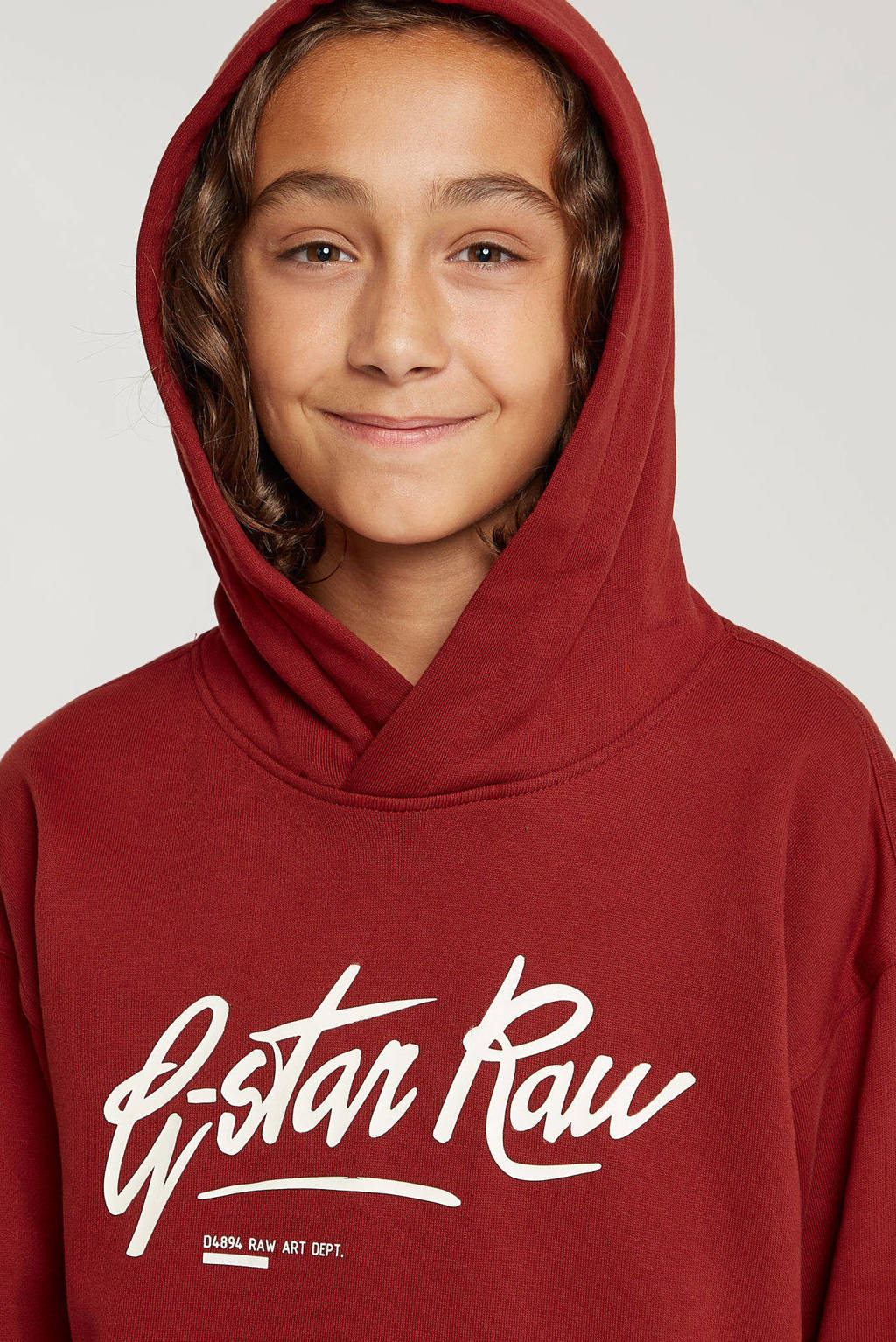 G-STAR hoodie rood
