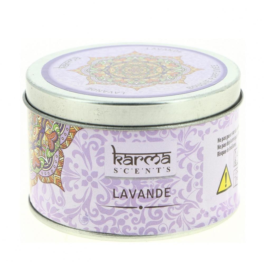 BOUGIE PARFUMEE KARMA POT METAL COUVERCLE 100G
