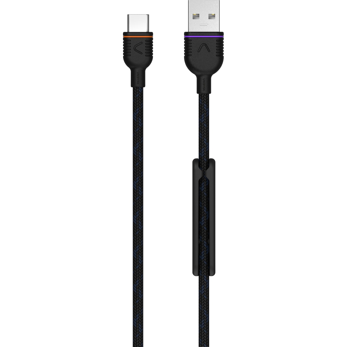 Unisynk Premium USB-C-kabel (sort)