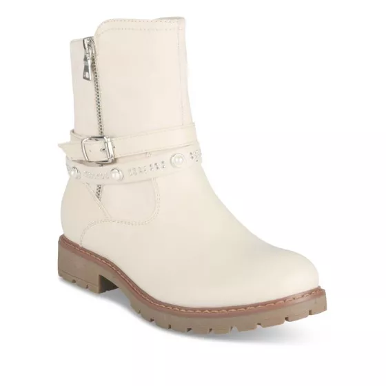 Bottines BEIGE LOVELY SKULL